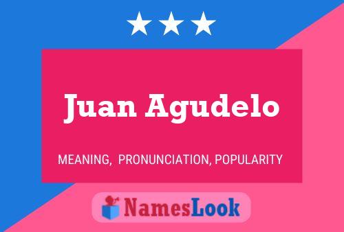 Juan Agudelo Name Poster