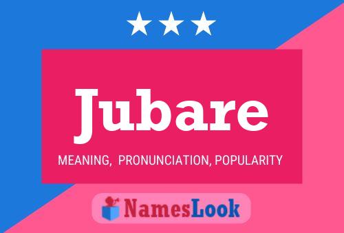 Jubare Name Poster