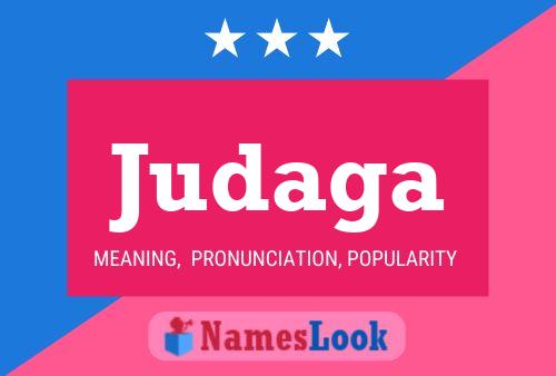 Judaga Name Poster