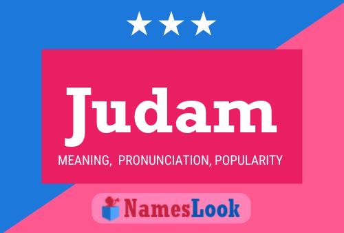 Judam Name Poster