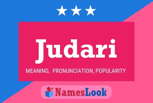 Judari Name Poster