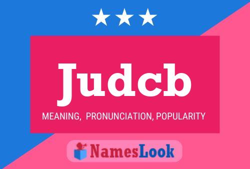 Judcb Name Poster