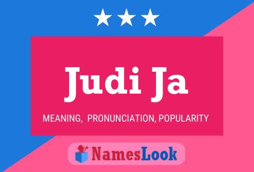 Judi Ja Name Poster