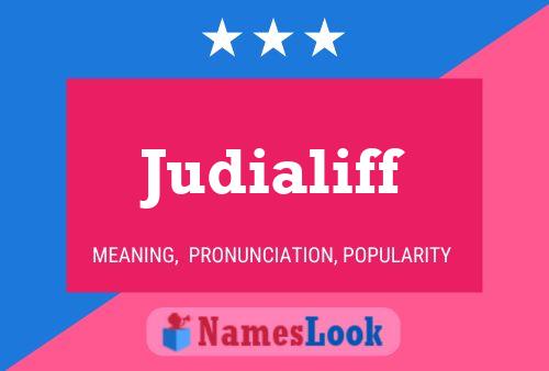 Judialiff Name Poster