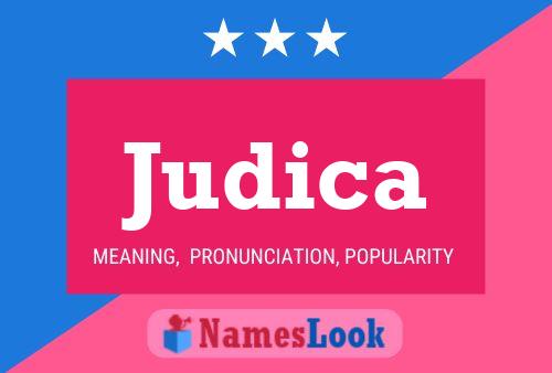 Judica Name Poster