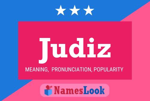 Judiz Name Poster