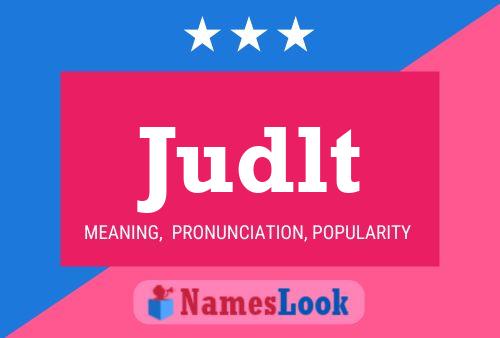 Judlt Name Poster