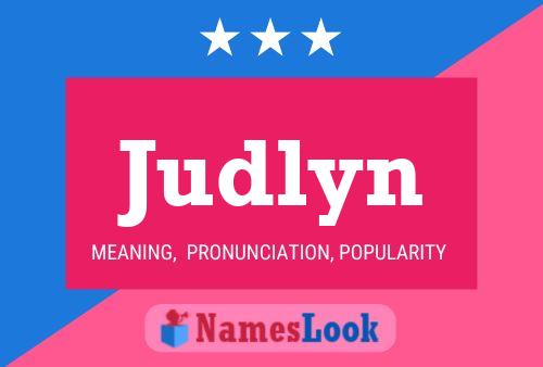 Judlyn Name Poster