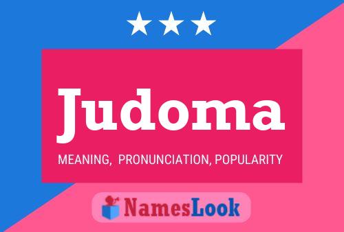 Judoma Name Poster