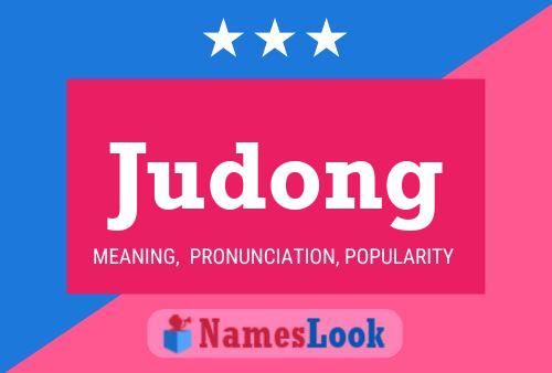 Judong Name Poster