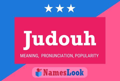 Judouh Name Poster