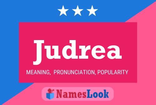 Judrea Name Poster