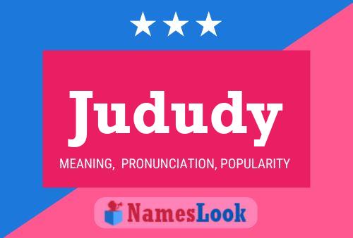 Jududy Name Poster