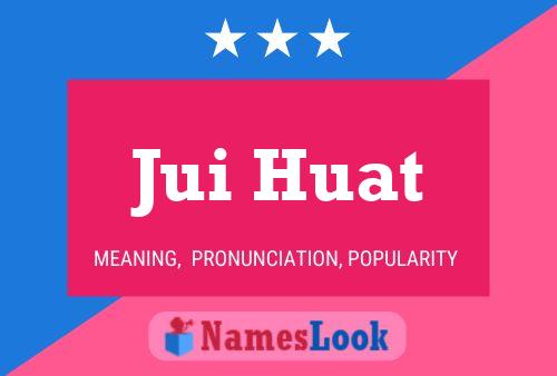 Jui Huat Name Poster