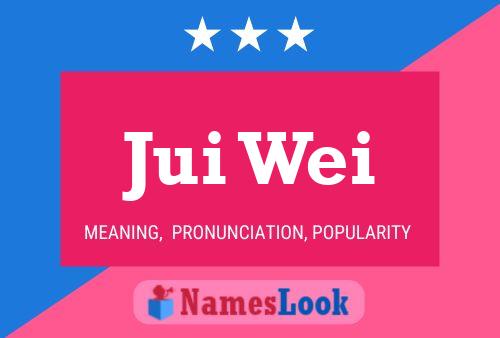 Jui Wei Name Poster