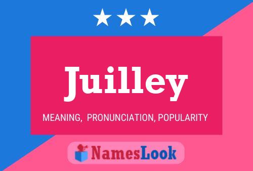 Juilley Name Poster