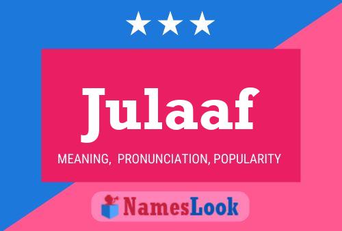 Julaaf Name Poster