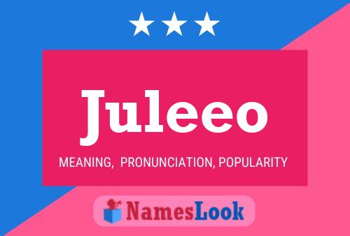 Juleeo Name Poster