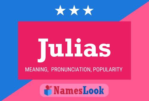 Julias Name Poster