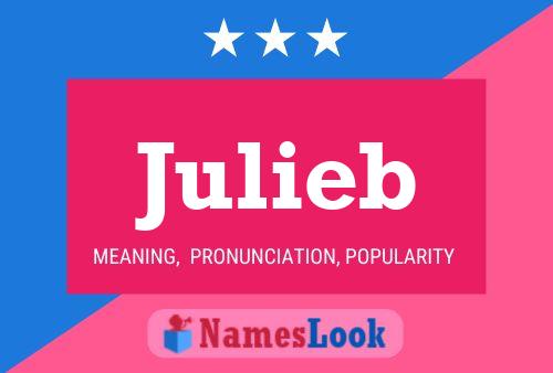 Julieb Name Poster