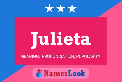 Julieta Name Poster