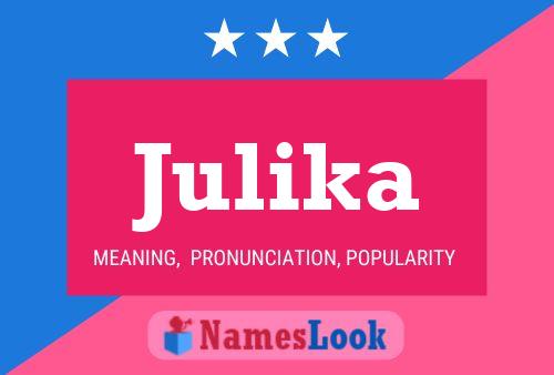 Julika Name Poster