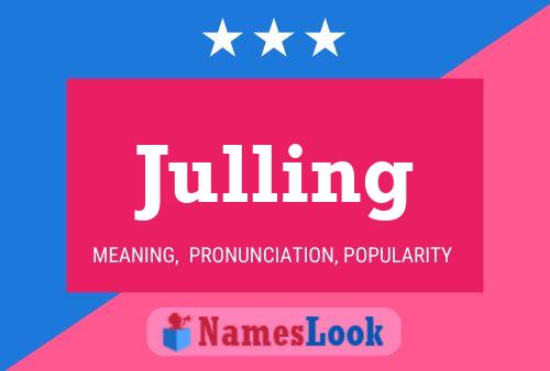 Julling Name Poster