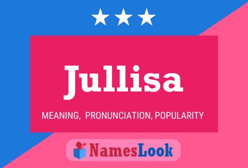 Jullisa Name Poster