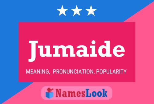 Jumaide Name Poster