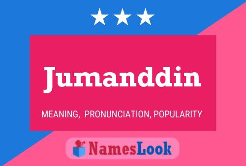 Jumanddin Name Poster