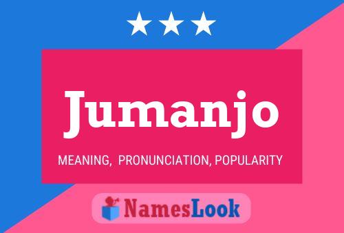 Jumanjo Name Poster