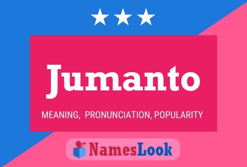 Jumanto Name Poster