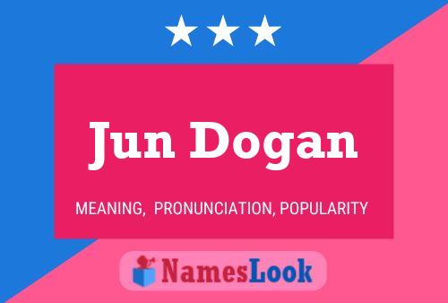 Jun Dogan Name Poster