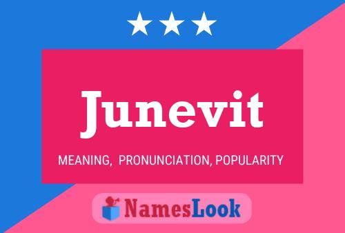 Junevit Name Poster