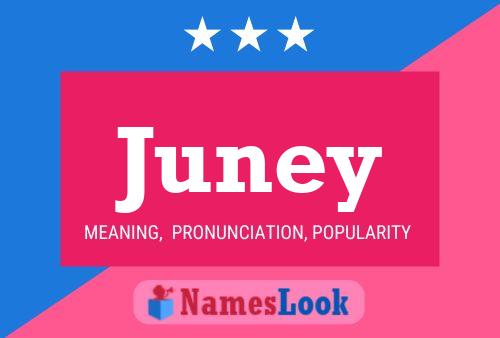 Juney Name Poster