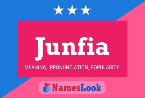 Junfia Name Poster