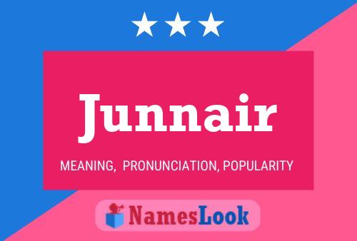 Junnair Name Poster