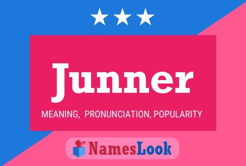 Junner Name Poster