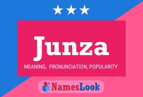 Junza Name Poster