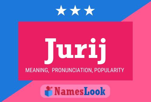 Jurij Name Poster