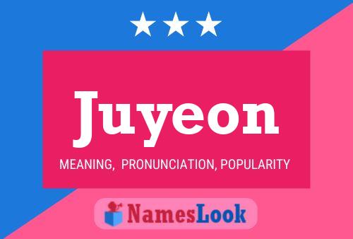 Juyeon Name Poster