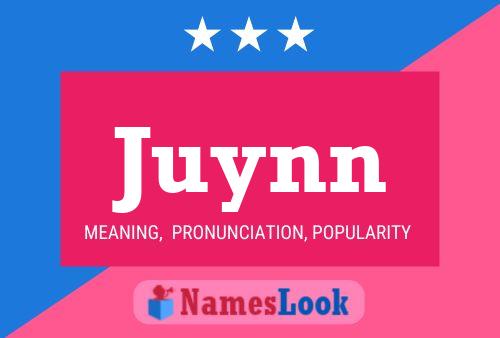 Juynn Name Poster