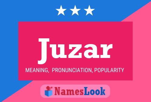 Juzar Name Poster