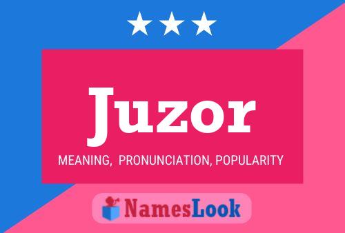 Juzor Name Poster