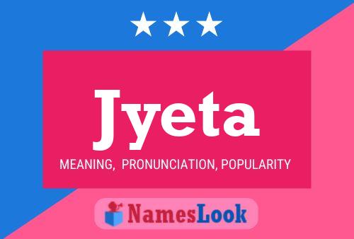 Jyeta Name Poster