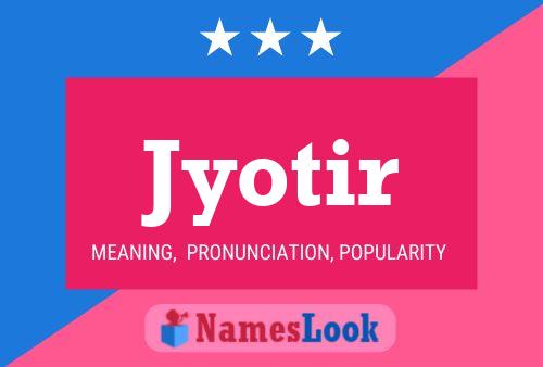 Jyotir Name Poster