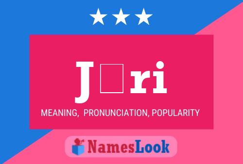 Jüri Name Poster