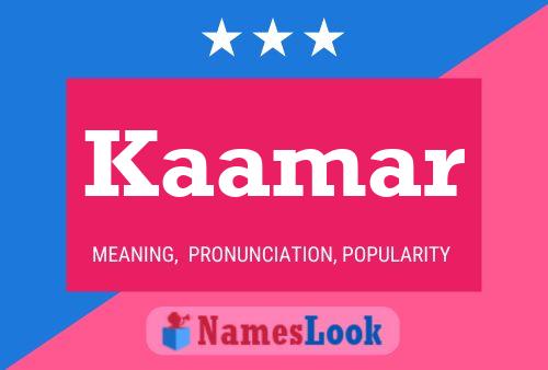 Kaamar Name Poster