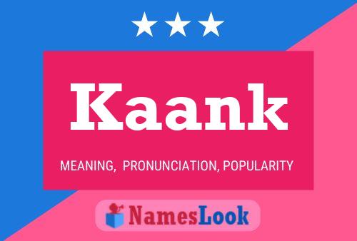 Kaank Name Poster