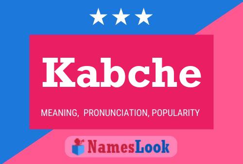 Kabche Name Poster